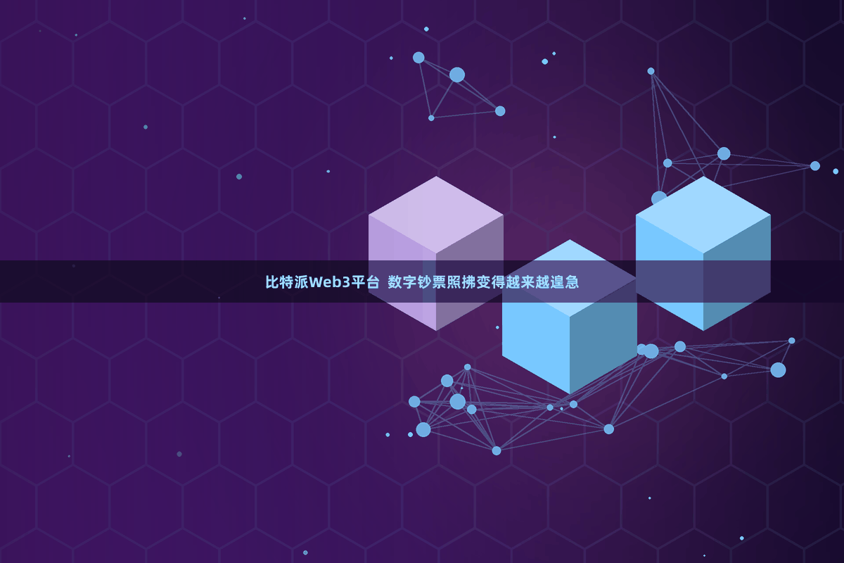 比特派Web3平台  数字钞票照拂变得越来越遑急